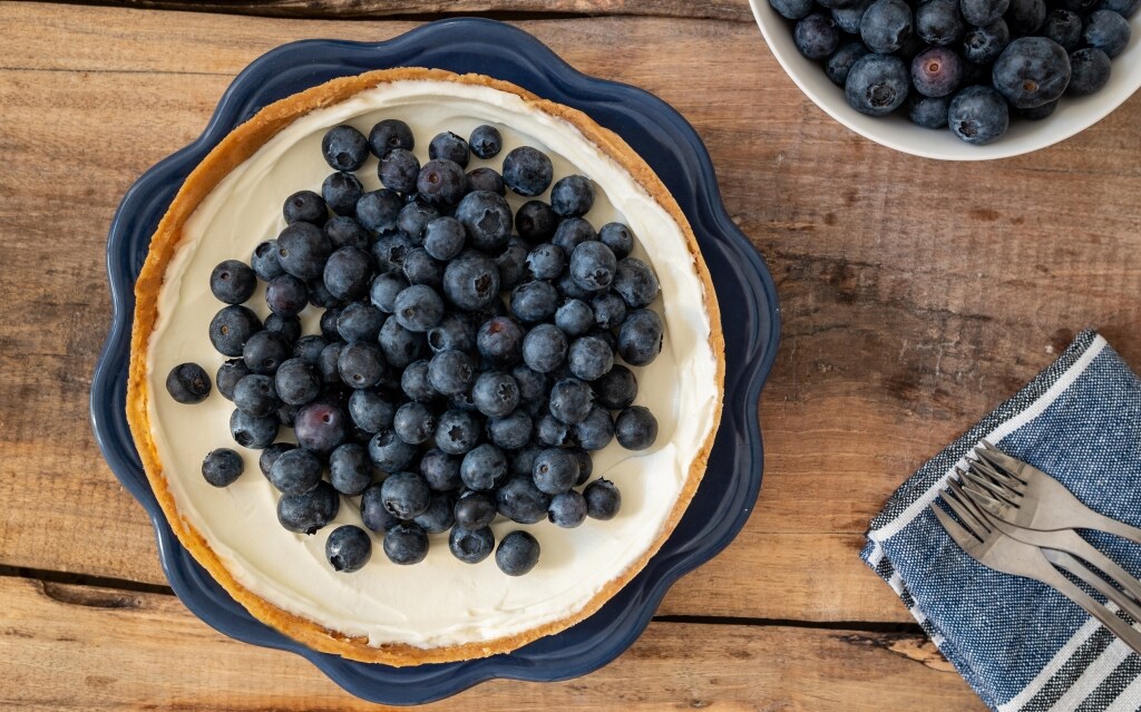 Ricetta Cheesecake Tart Con Mirtilli Cucchiaio D Argento