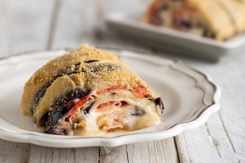 Ricetta Rotolo Di Melanzane Al Forno Cucchiaio D Argento