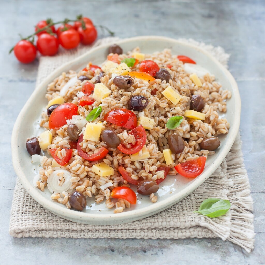 Ricetta Insalata Di Farro In Pentola A Pressione Cucchiaio D Argento