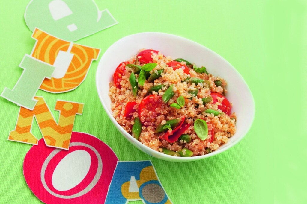 Ricetta Insalata Di Quinoa Con Pomodorini E Fagiolini Al Basilico Cucchiaio D Argento