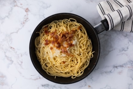 Preparazione Spaghetti alla gricia - Fase 2