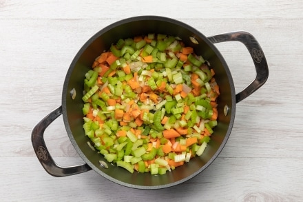 Preparazione Ragù vegetariano - Fase 1