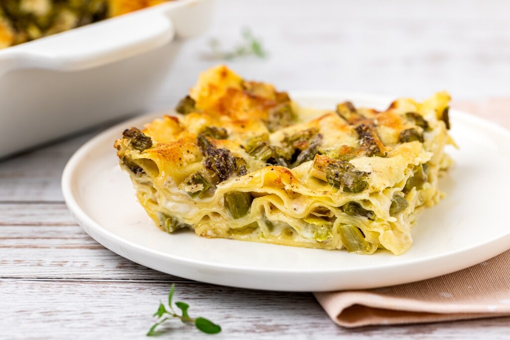 Lasagne agli asparagi