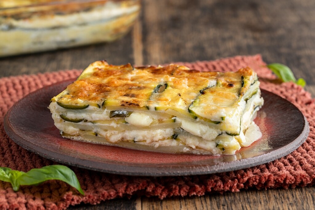 Parmigiana di zucchine e patate 