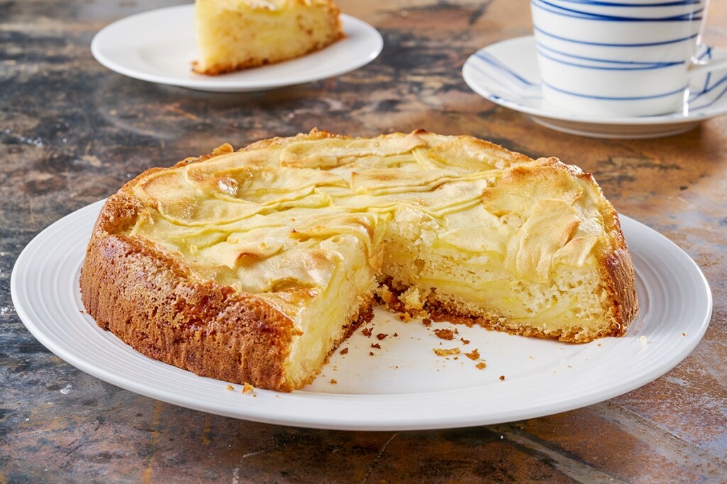 Torta di mele in 15 minuti senza uova e senza burro