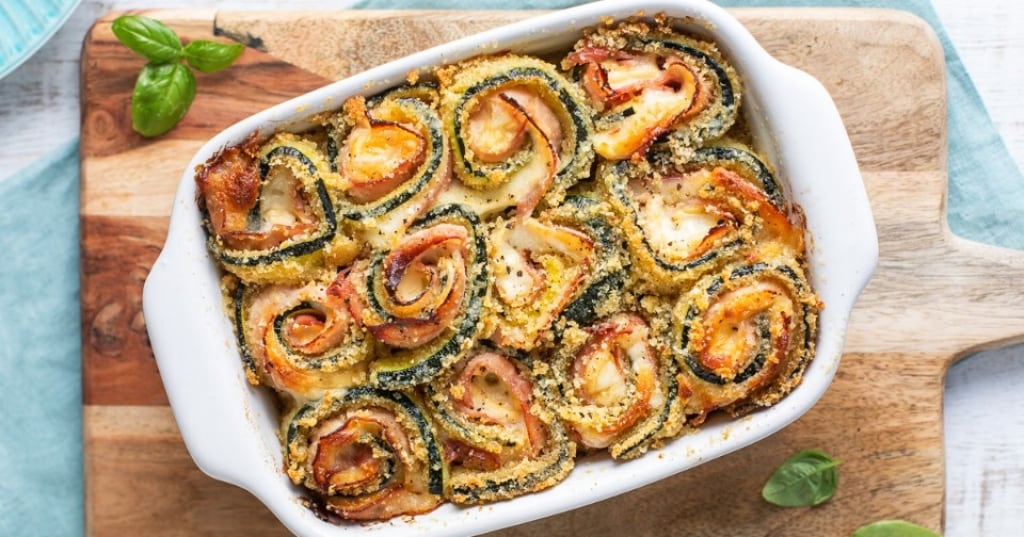 Ricetta Involtini Di Zucchine Al Forno - Cucchiaio D'Argento