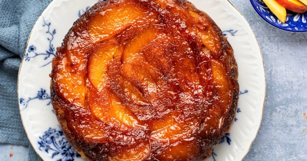 Ricetta Torta Rovesciata Alle Pesche Cucchiaio D Argento