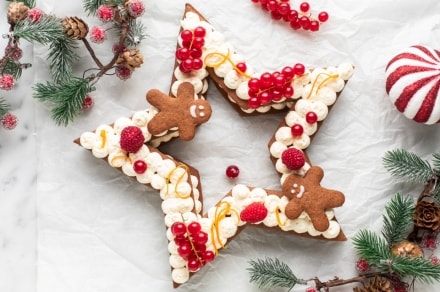 Preparazione Cream tart di Natale  - Fase 6