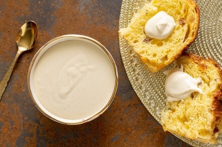 Preparazione Crema al cioccolato caramellato e mascarpone - Fase 4