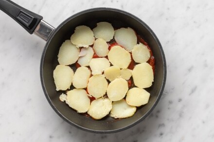 Preparazione Patate alla pizzaiola - Fase 2