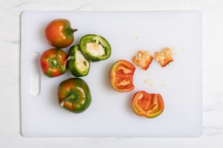 Preparazione Pipi e patate - Fase 2