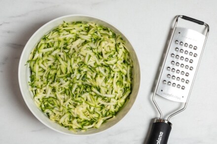 Preparazione Riso freddo con zucchine - Fase 1