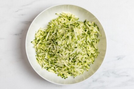 Preparazione Burger di zucchine - Fase 1