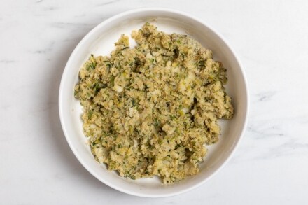 Preparazione Burger di zucchine - Fase 4