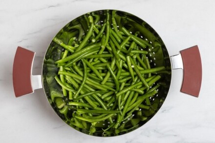 Preparazione Insalata di fagiolini e tonno - Fase 1