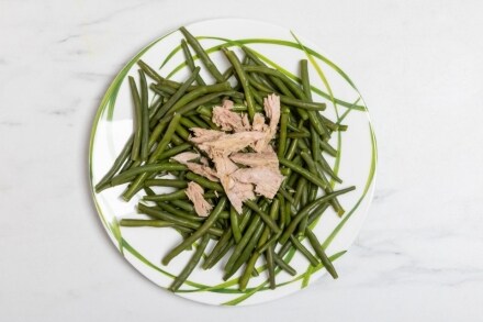 Preparazione Insalata di fagiolini e tonno - Fase 2