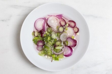 Preparazione Insalata di fagioli e tonno - Fase 1