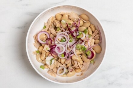 Preparazione Insalata di fagioli e tonno - Fase 2