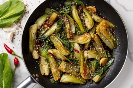 Preparazione Pak choi in padella - Fase 4