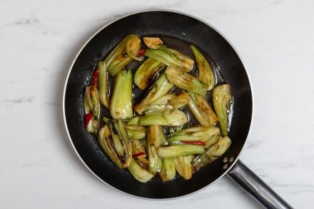 Preparazione Pak choi in padella - Fase 3