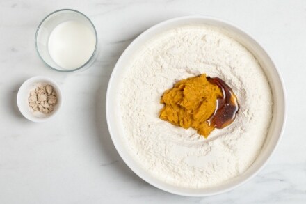 Preparazione Pane di zucca - Fase 1