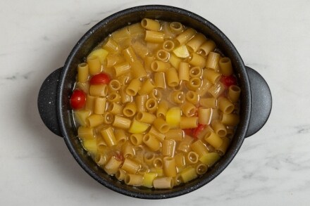 Preparazione Pasta, patate e cozze - Fase 4