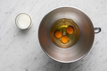 Preparazione Plumcake salato - Fase 1