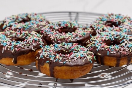 Preparazione Donut alla zucca - Fase 7