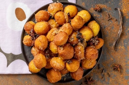 Preparazione Frittelle di zucca dolci - Fase 5