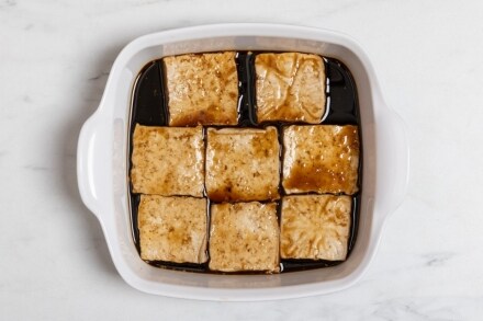 Preparazione Hamburger di tofu - Fase 1