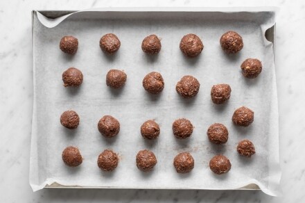 Preparazione Palline di cioccolato - Fase 3