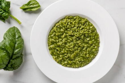 Preparazione Risotto agli spinaci - Fase 4