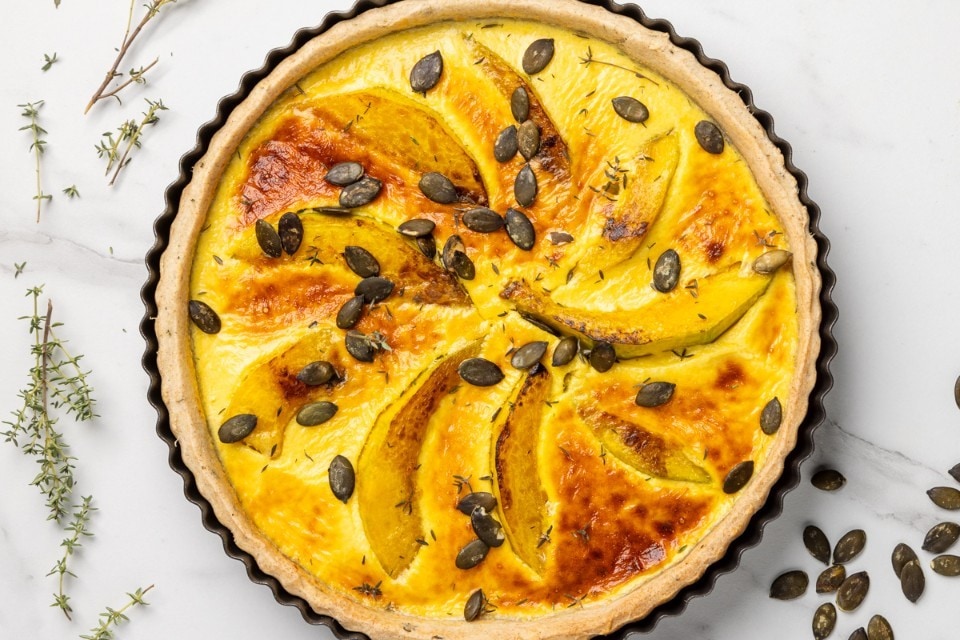 Quiche alla zucca ricetta