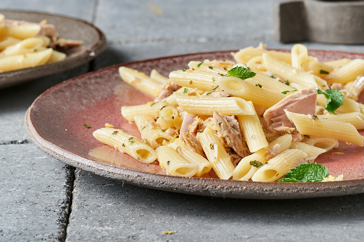 Mezze Penne with Tuna Recipe - La Cucina Italiana
