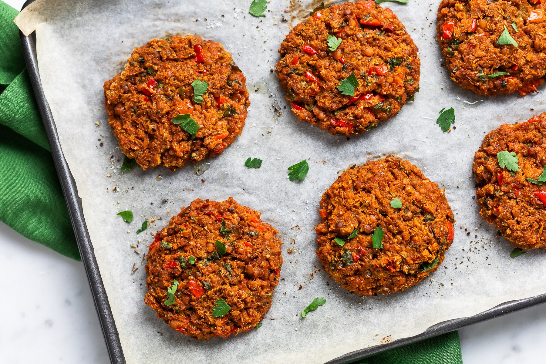 Hamburger di lenticchie ricetta