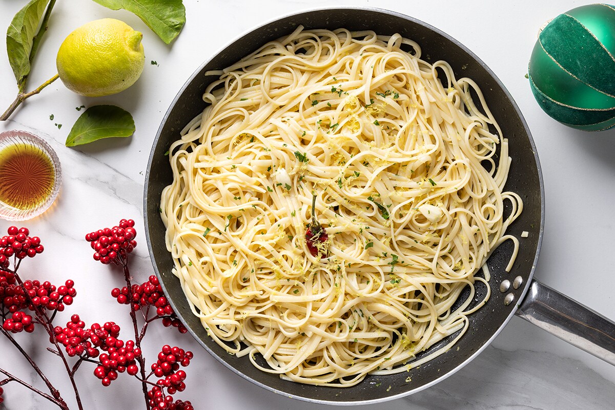 Pasta con colatura di alici ricetta