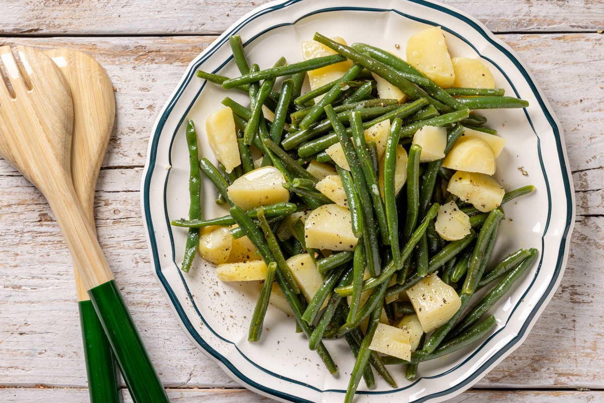 Ricetta Insalata di fagiolini e patate - Cucchiaio d'Argento