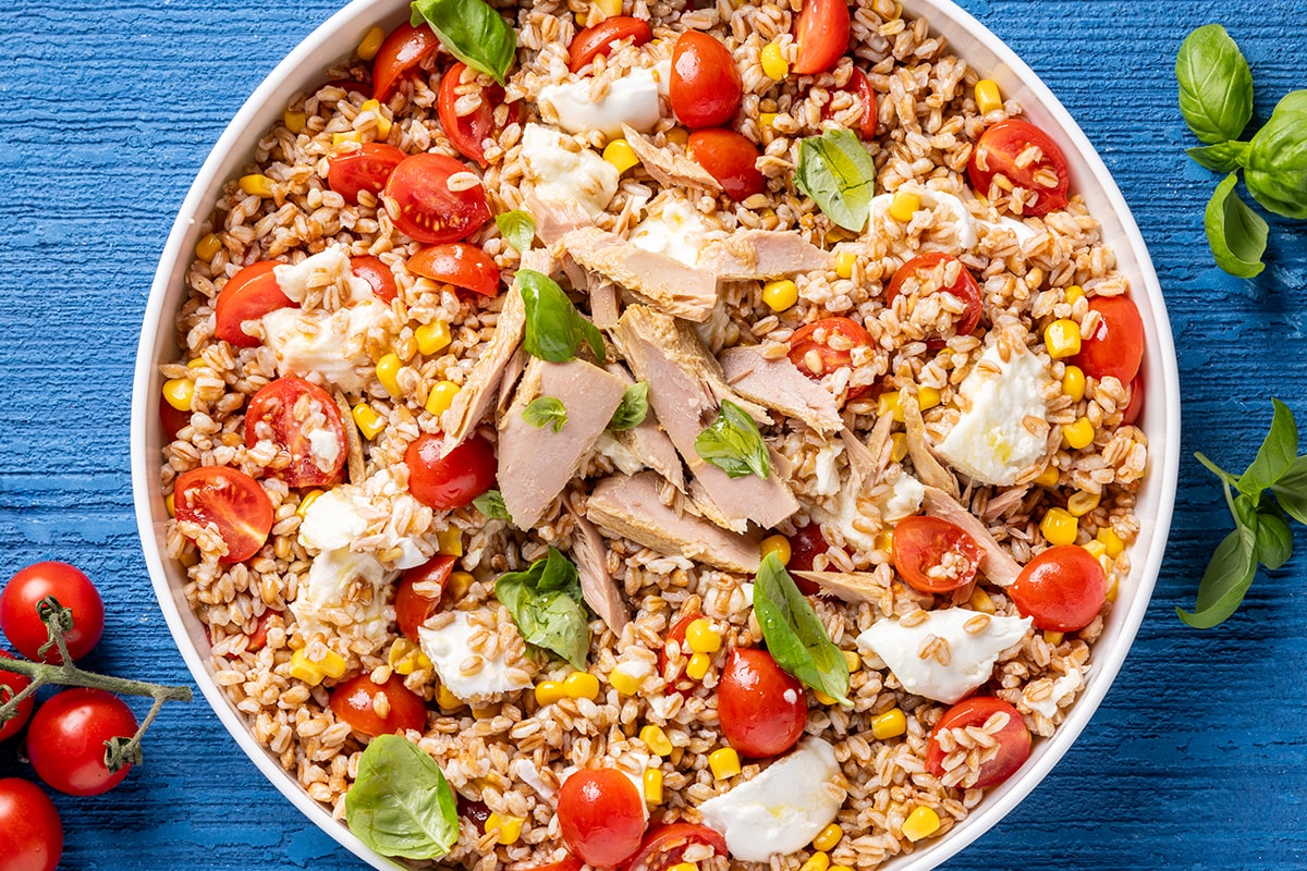 Insalata di farro estiva ricetta