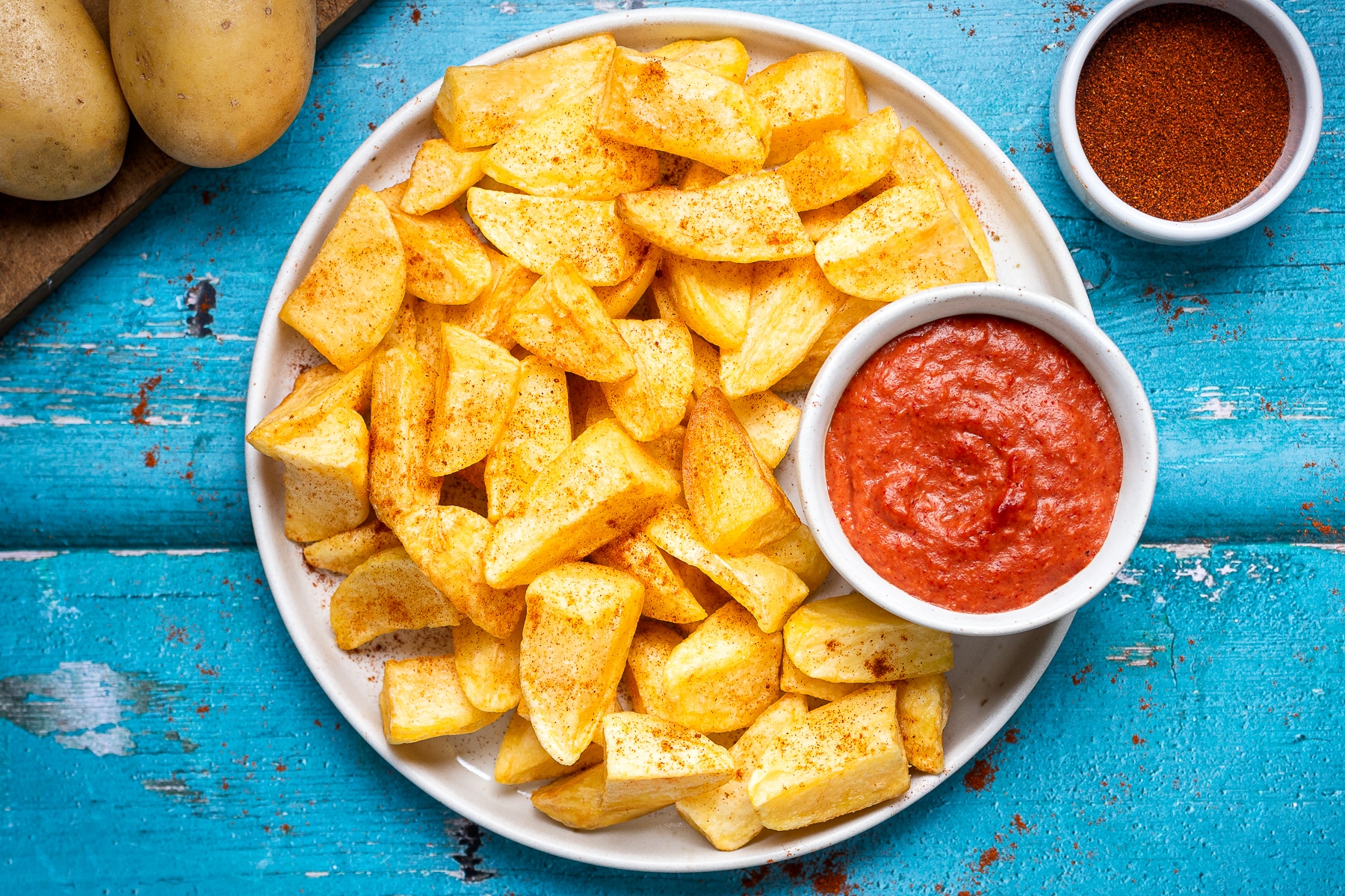 Patatas bravas ricetta