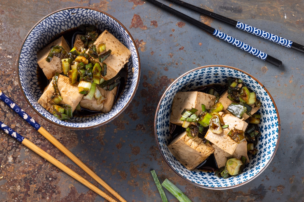 Tofu marinato ricetta