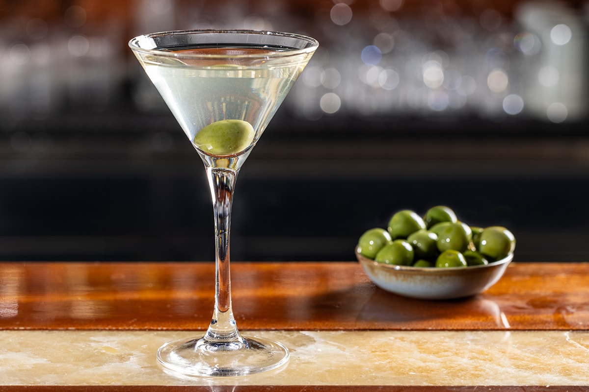 Dirty Martini ricetta