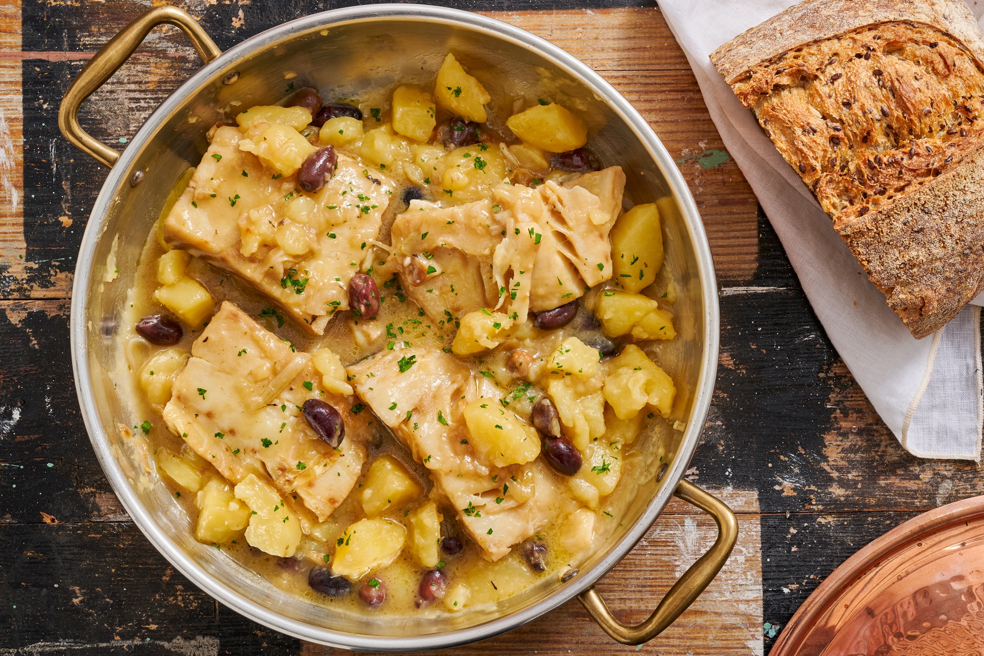 Baccalà con patate ricetta