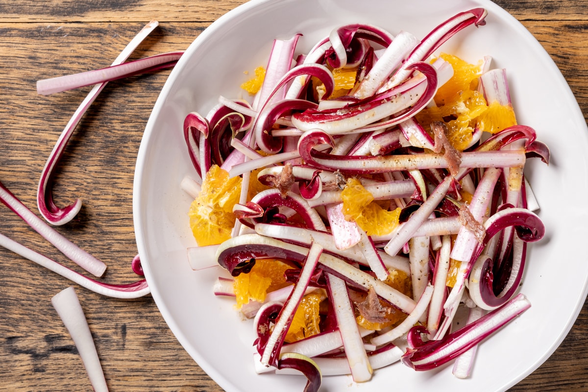 Insalata di radicchio e arance ricetta