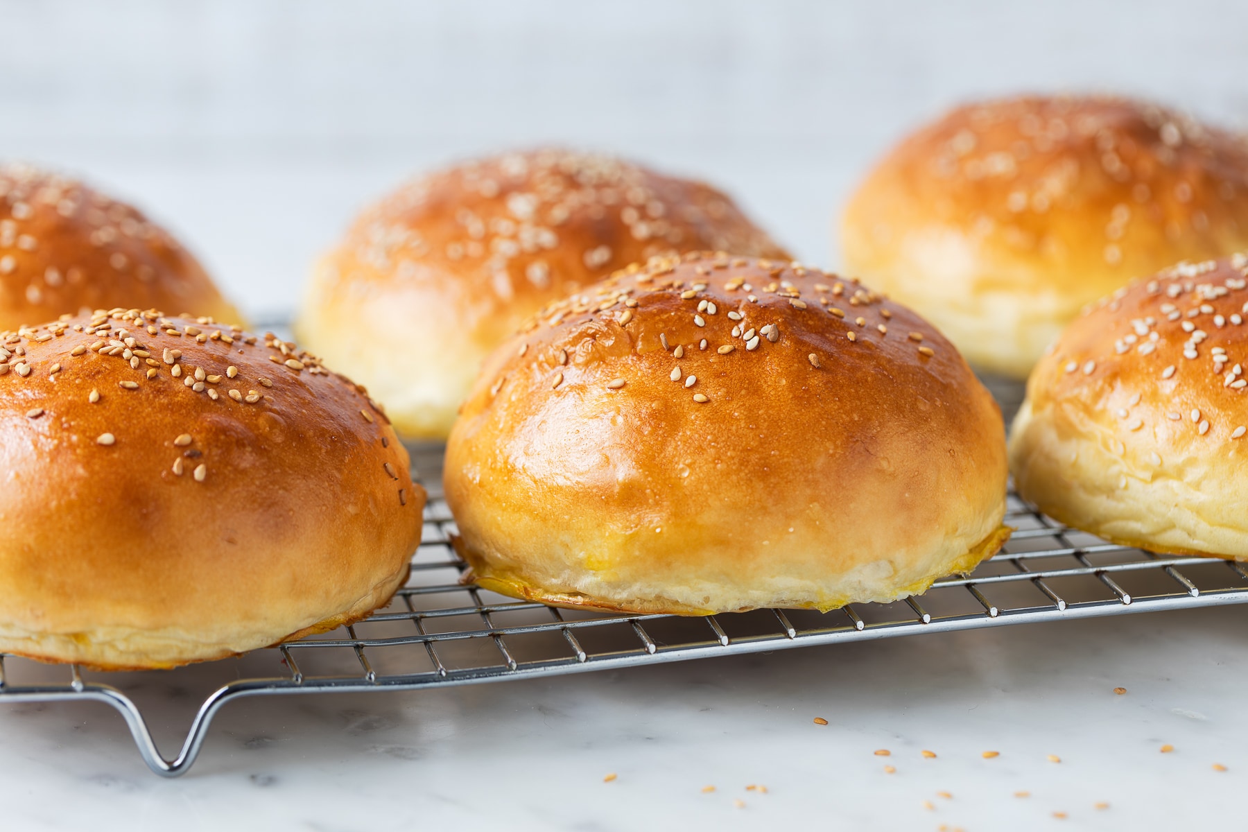 Panini per hamburger ricetta