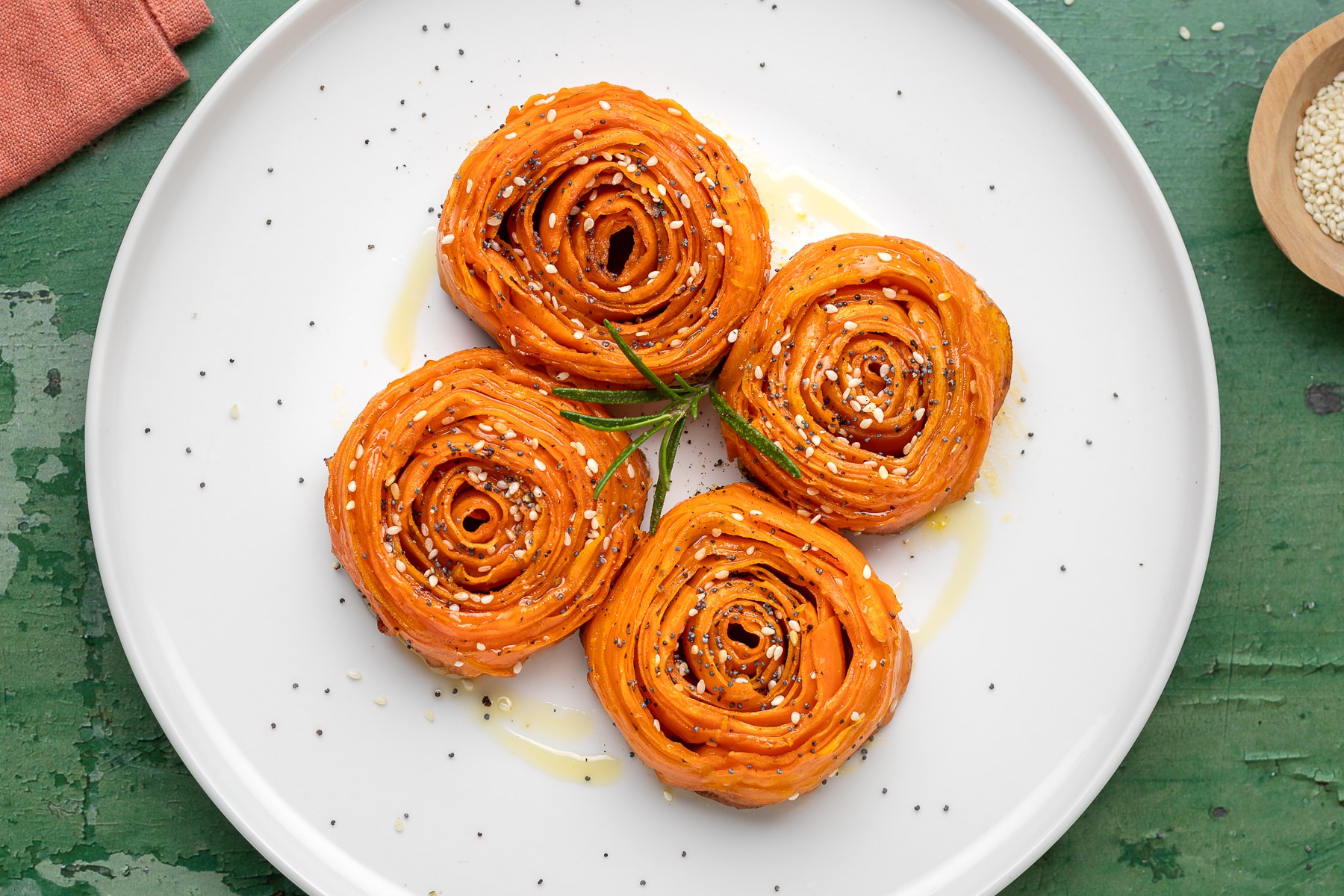 Rose di carote ricetta