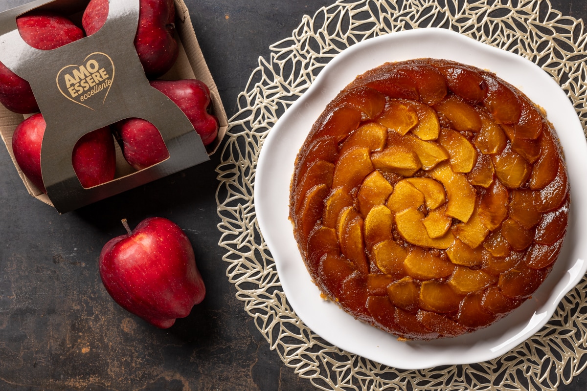 Torta di mele rovesciata ricetta