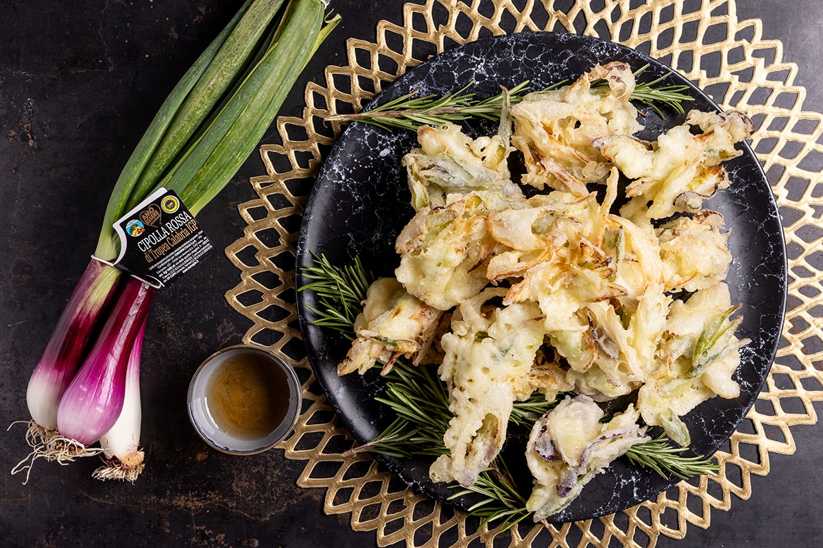 Frittelle di cipollotto di Tropea ricetta